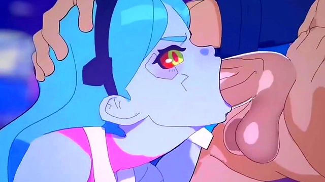 Cyberpunk Rebecca Nails Hardcore 3D Blowjob & Handjob Orgasms Uncensored