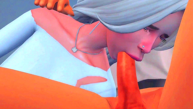 Futanari Mistress Dominates Husband for Deep Throat & Anal Sex Cumshots