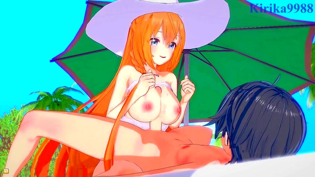 Intense 3D Hentai Sex – Pecorine, Karyl, and Yuuki’s Ecchi Adventure