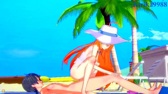 Intense 3D Hentai Sex – Pecorine, Karyl, and Yuuki’s Ecchi Adventure