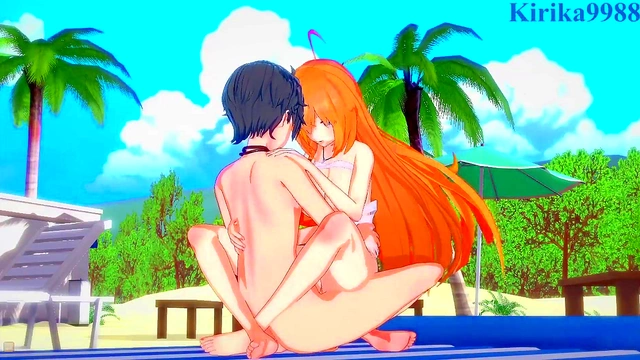 Intense 3D Hentai Sex – Pecorine, Karyl, and Yuuki’s Ecchi Adventure