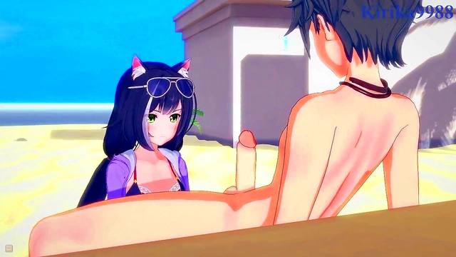 Intense 3D Hentai Sex – Pecorine, Karyl, and Yuuki’s Ecchi Adventure