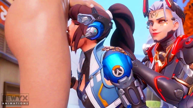 Horny Overwatch Heroines Get Animated for Hot Cartoon Action