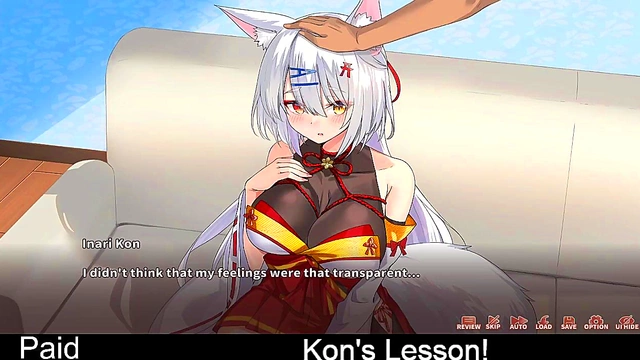 Fox Girl Seduces Kon in Erotic Eroge Game Simulation Week 5