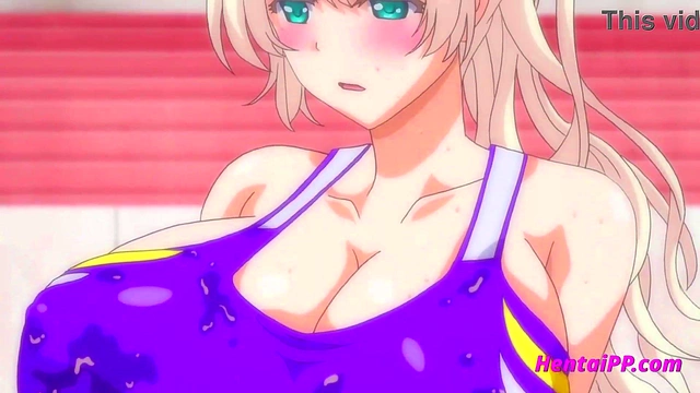 Two Hot Anime Babes Fuck On The Sports Field For A Threesome Cuming Session