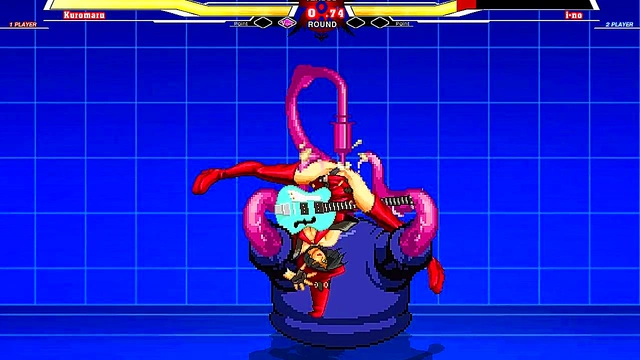 Kuromaru Fucks I-NO Hard in Anime Battle for Explosive Hentai Orgasm