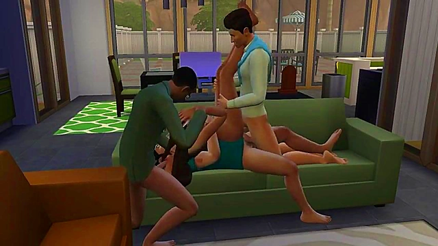 Zoe Patel & Friends Enjoy Steamy 3D Hentai Home Adventure Together