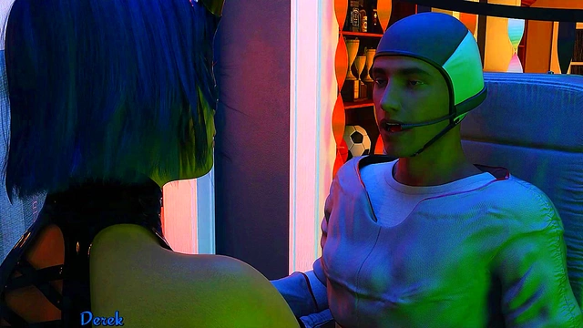 Milf Makes Out With Me In The Library For A Steamy 3D Hentai Session