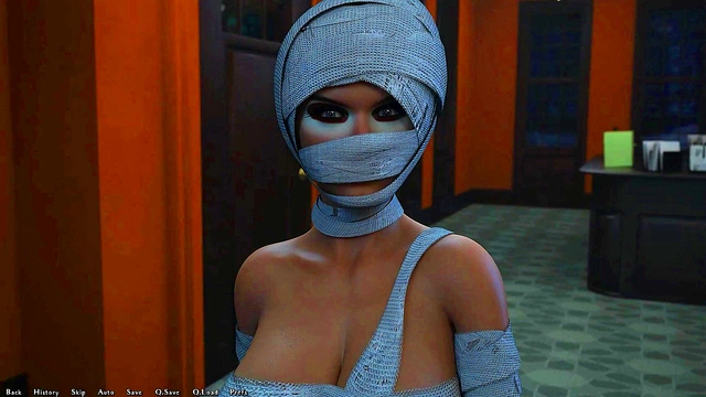 Milf Makes Out With Me In The Library For A Steamy 3D Hentai Session