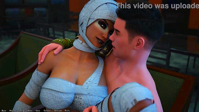 Milf Makes Out With Me In The Library For A Steamy 3D Hentai Session