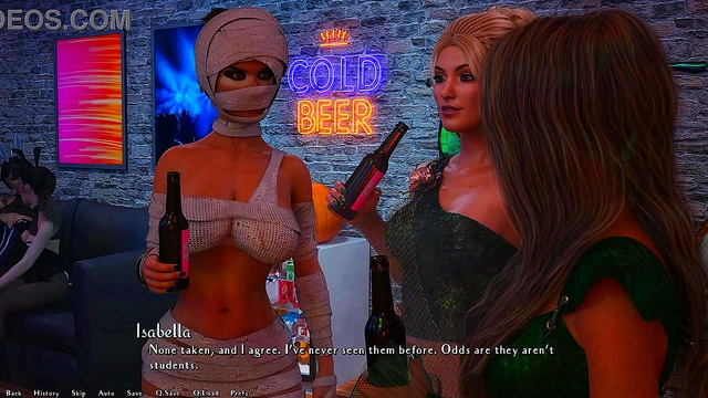 Milf Makes Out With Me In The Library For A Steamy 3D Hentai Session