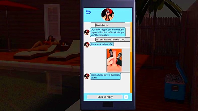 Chatting With TheTeacher – Intense 3D Anime Visual Novel