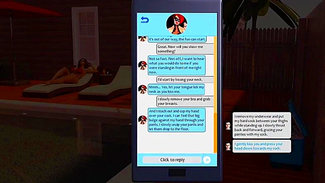 Chatting With TheTeacher – Intense 3D Anime Visual Novel