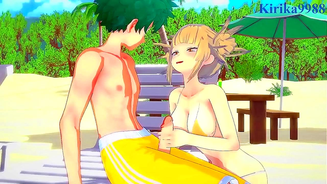 Intense 3D Hentai Sex With Himiko Toga, Mitsuki Bakugo, and Izuku Midoriya