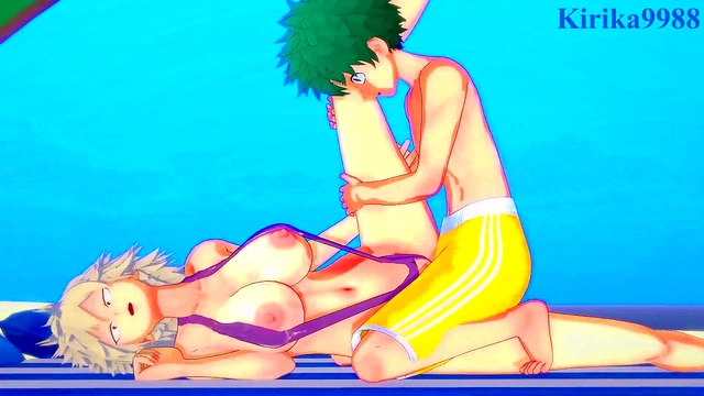 Intense 3D Hentai Sex With Himiko Toga, Mitsuki Bakugo, and Izuku Midoriya