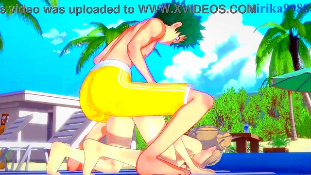 Intense 3D Hentai Sex With Himiko Toga, Mitsuki Bakugo, and Izuku Midoriya