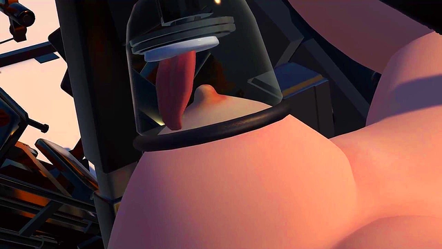 Rin Kagamine Enjoying Dildo, Licking & Fingering During Anime Massage Session