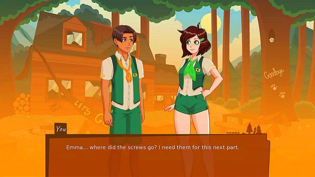 Soft-Ass Anime Cutie Gets Pleasured at Camp Mourning Wood by LoveSkySanHentai