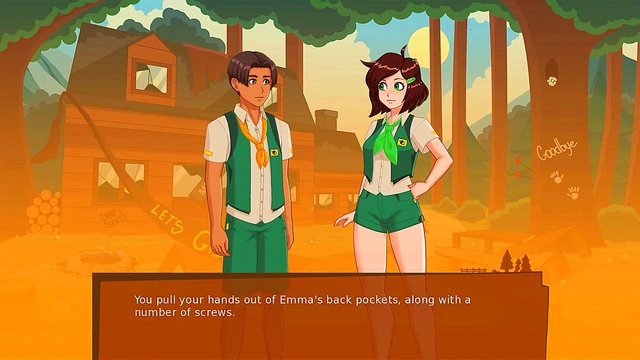 Soft-Ass Anime Cutie Gets Pleasured at Camp Mourning Wood by LoveSkySanHentai