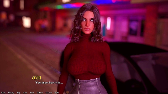 Gorgeous BustyBrunette Teacher seduces me at home for intense 3D Hentai Action