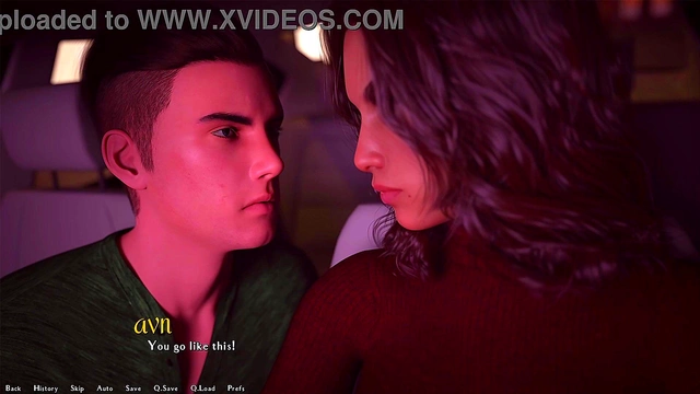 Gorgeous BustyBrunette Teacher seduces me at home for intense 3D Hentai Action