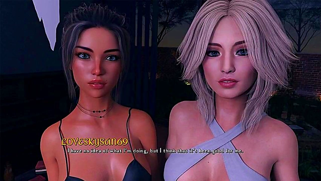 Josy and Maya's Steamy 3D Anime Adventure – Intimate Moments Revealed