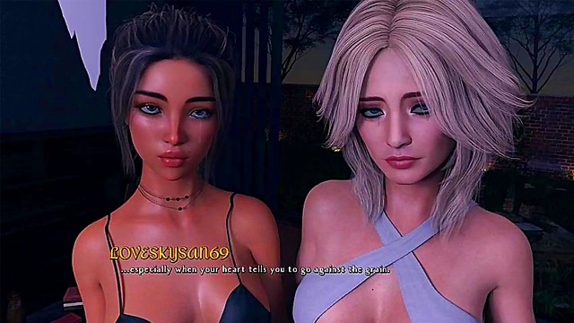 Josy and Maya's Steamy 3D Anime Adventure – Intimate Moments Revealed
