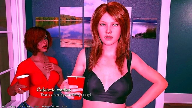 Cheating Redhead Gets Fucked Hard In Bathroom By Huge Dick For Busty Creampie Bukkake