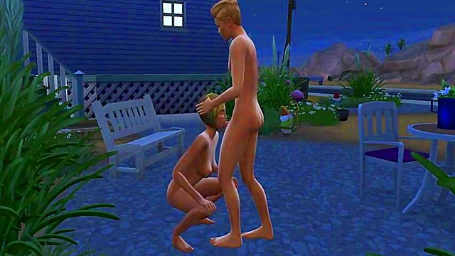 Johnny Zest Enjoying Intimate Moments With Sexy Girl On Terrace