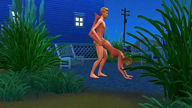 Johnny Zest Enjoying Intimate Moments With Sexy Girl On Terrace