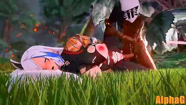 Shenhe from Genshin Impact Takes Anal Pleasure in Anime Hentai Action