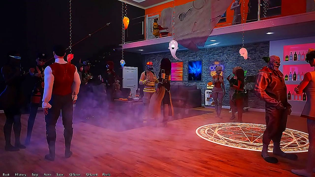 Halloween Vixen Gets Dik'd in Spooky 3D Anime Adventure