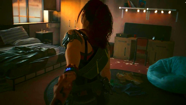 Cyberpunk 2077 – Claire Russell Rides Dick In Animated Laguna Bend Sex Scene