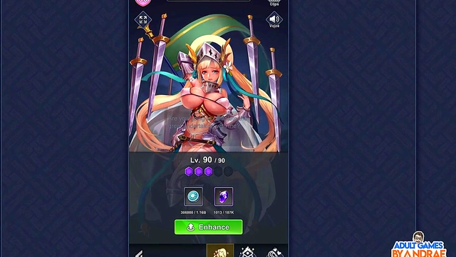 Admiring Auri's Busty Curves & Red Lingerie in Epic 3D Hentai Gameplay