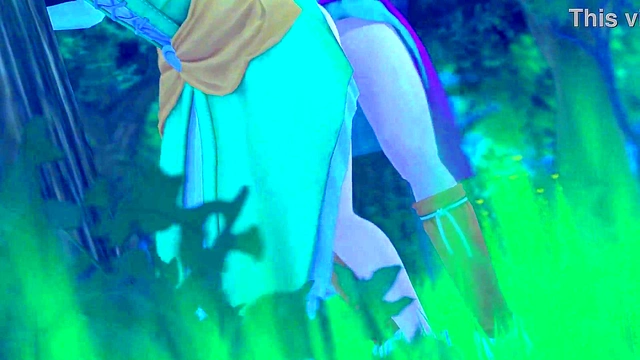 Secret Meeting With Anime Dragon Quest Babe For Naughty Fun