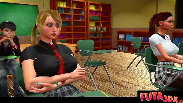 Hot Big-Titted Futanaris Get Fucked In Doggy & Reverse Cowgirl Positions