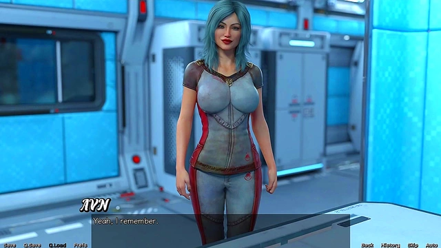 Stranded AlienGirl Takes Huge Cock For Busty Blowjob & Curvy Creampie Orgasm