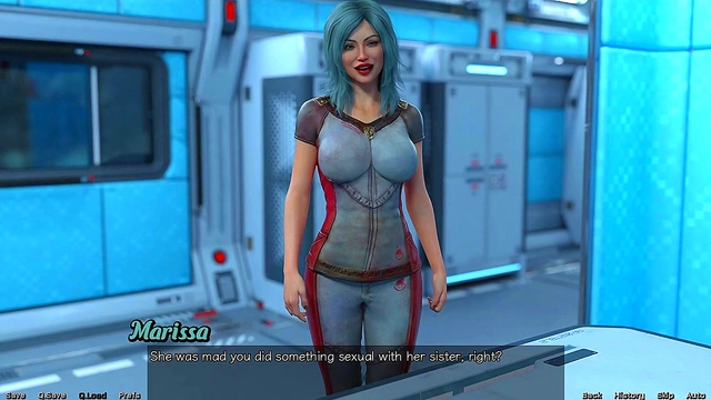 Stranded AlienGirl Takes Huge Cock For Busty Blowjob & Curvy Creampie Orgasm