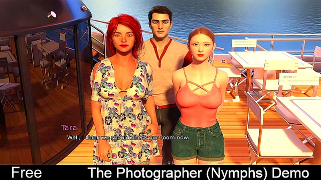 Horny Harem Girls Seduce The Photographer In Erotic Netorare Adventure