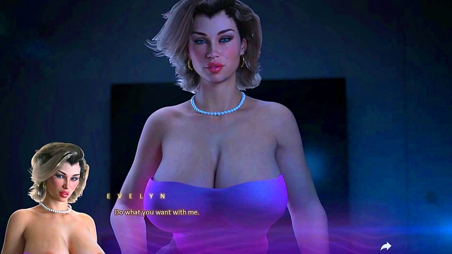 Stunning 3D Anime Babe Gets Trapped for Intense Visual Novel Action