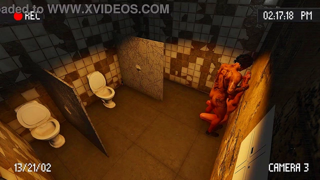 Animated 3D Couple Engages in Steamy Sex Adventure in Virtual Bathroom