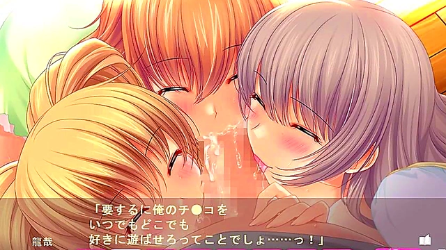 Hentai Harem Fun With Atelier Kaguya's Cute Girls