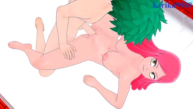 Intense 3D Hentai Sex With Shino Sosaki, Mei Hatsume, and Izuku Midoriya