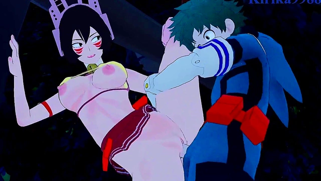 Intense 3D Hentai Sex With Shino Sosaki, Mei Hatsume, and Izuku Midoriya