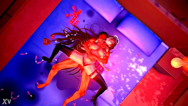 Rough Hentai Babe Dominates With Wet Pussy Squirt & Cowgirl Blowjob Feast