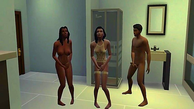 Two Strippers Visit My House for Wild 3D Hentai Fun & Intense Orgasms