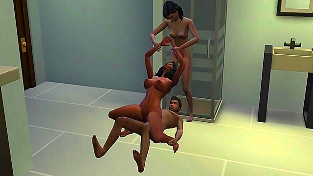 Two Strippers Visit My House for Wild 3D Hentai Fun & Intense Orgasms