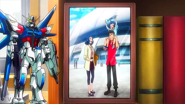 Mecha Anime Goddess Seduces Gundam Pilot In Hot Hentai Scene