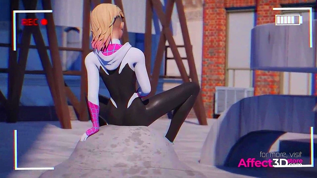 Blonde Superheroine Takes Big Dick In 3D Animated Fantasy Adventure