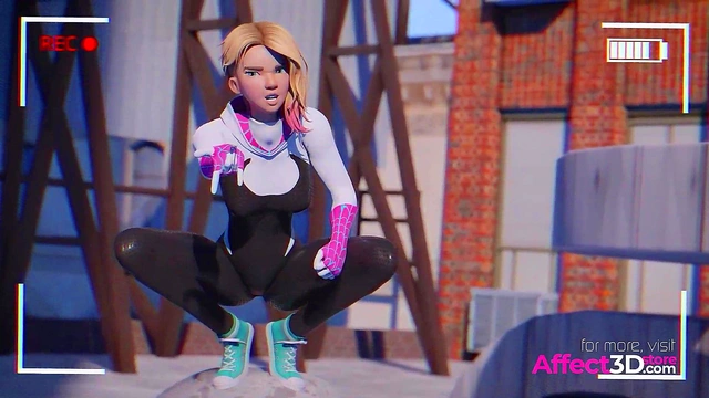 Blonde Superheroine Takes Big Dick In 3D Animated Fantasy Adventure